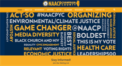 Desktop Screenshot of naacpcc.org